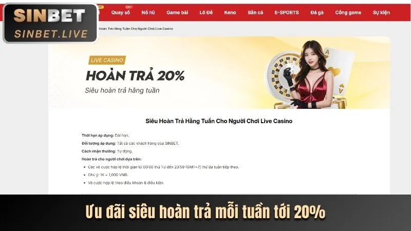 Khuyến mãi độc quyền 98wn65